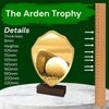 Arden Classic Golf Real Wood Shield Trophy