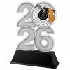 Pistol Shooting Year Trophy – Sports Award with Year Selection