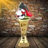Trieste Football Ball and Boot Trophy