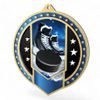 Sentinel Ice Hockey Stainless Steel Medal