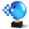 Techspire Tenpin Bowling Ball Acrylic Trophy