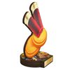 Grove Clay Pigeon Skeet Real Wood Trophy