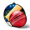 Rincon Colour Cricket Black Acrylic Medal