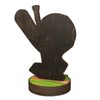 Grove T-ball Real Wood Trophy