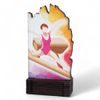Shard Gymnastics Eco Friendly Wooden Trophy