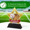 Mini Star Baseball Trophy