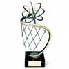 Zaragoza Basketball Net Handmade Metal Trophy