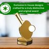 Grove Classic Table Tennis Real Wood Trophy