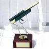 Leon Pistol Shooting Handmade Metal Trophy