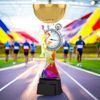 Vancouver Running Stopwatch Gold Cup Trophy