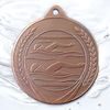Champion Embossed Swimming Bronze Medal