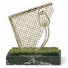 Vigo Football Goalkeeper Handmade Metal Trophy