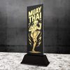 Shadowline Muay Thai Female Trophy – Stainless Steel Award