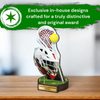Grove Lacrosse Real Wood Trophy