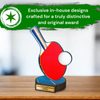 Grove Table Tennis Ping Pong Real Wood Trophy