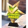 Attendance Award Star Trophy