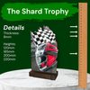 Shard Motorsports Eco Friendly Wooden Trophy
