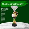 Montreal Baseball and Glove Silver Cup Trophy