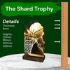 Shard Classic Basketball Eco Friendly Wooden Trophy