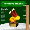 Grove Clay Pigeon Skeet Real Wood Trophy