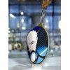 Aurum Badminton Stainless Steel Medal