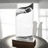United American Football Acrylic Wood Fusion Trophy