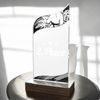 United Martial Arts Acrylic Wood Fusion Trophy