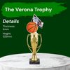Verona Basketball and Hoop Trophy