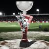 Triple Star Football Silver Trophy Cup
