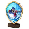 Arden Biathlon Real Wood Shield Trophy