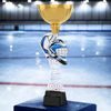 Vancouver Ice Hockey Goalkeeper Gold Cup Trophy