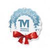 Christmas Wreath Logo Custom Made Printed Medal