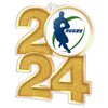 Rugby 2024 Acrylic Medal