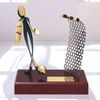 Barcelona Football Player Goal Metal Trophy