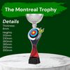 Montreal Archery Target Silver Cup Trophy