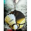 Rincon Classic Badminton Black Acrylic Medal