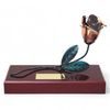 Aragon Rose Flower Handmade Metal Trophy