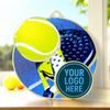 Aurum Padel Tennis Stainless Steel Logo Insert Medal