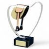 Maneto Horse Riding Saddle Handmade Metal Trophy