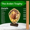 Arden Horse Real Wood Shield Trophy