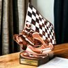 Grove Classic Go Kart Real Wood Trophy