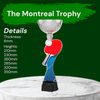 Montreal Table Tennis Silver Cup Trophy