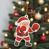 Jolly Santa Boxing Christmas Bauble