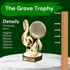 Grove Classic Singing Real Wood Trophy
