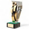 Pamplona Football Player Handmade Metal Trophy