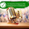 Cannes Microphone Singing Trophy