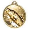 Trout Fishing Texture Classic Print Gold Medal