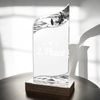 United Fishing Acrylic Wood Fusion Trophy