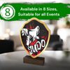 Arden Judo Real Wood Shield Trophy