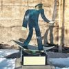 Toledo Surfing Handmade Metal Trophy